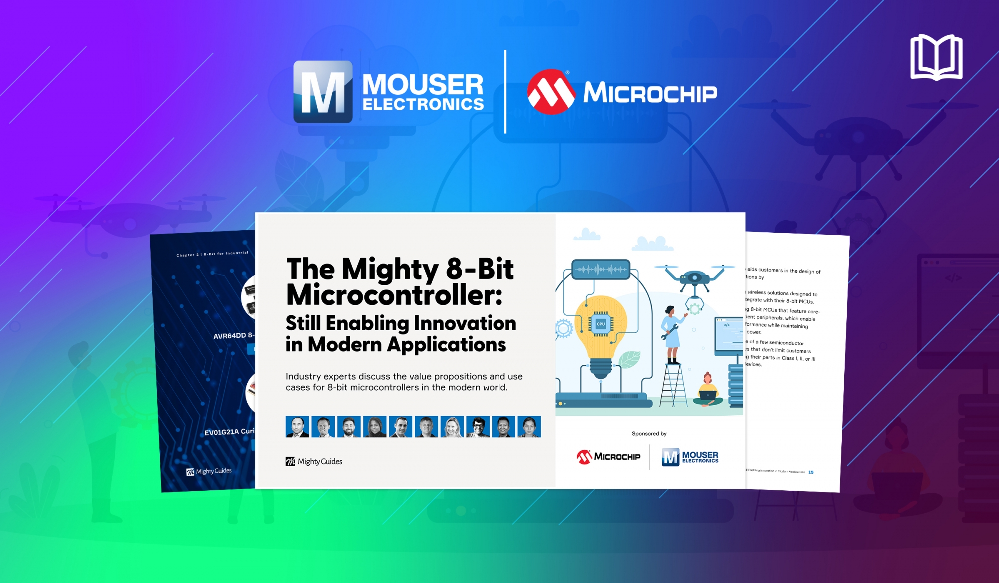 Nowy eBook Microchip i Mouser podkreśla prostotę i wydajność 8-bitowych mikrokontrolerów