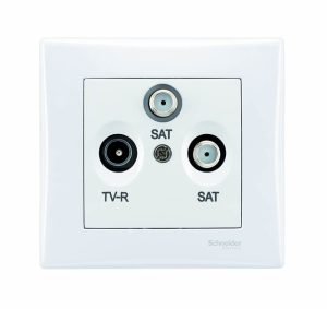 Gniazdo abonenckie Sedna R-TV/SAT/SAT