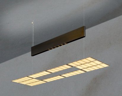 Prototyp zawieszanej oprawy OLED Siteco