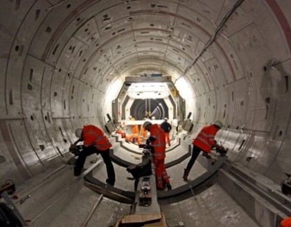 Budowa tunelu lasera XFEL