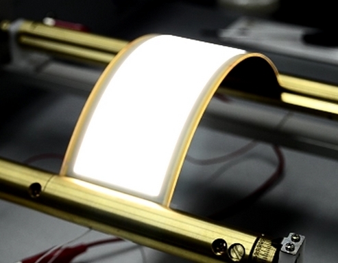 LG prezentuje swój giętki panel oświetleniowy OLED