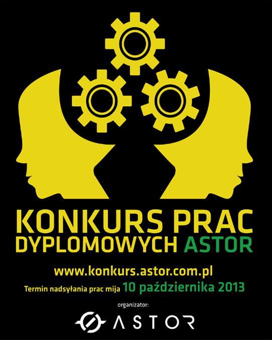 XV edycja konkursu ASTOR na najlepsze prace dyplomowe
