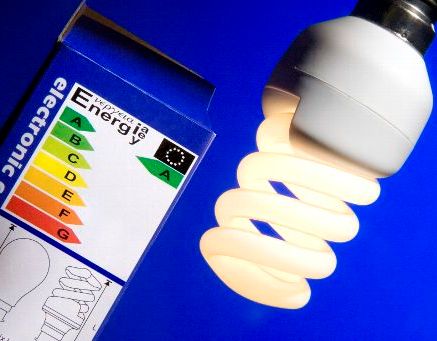 Etykieta energetyczna świetlówki kompaktowej