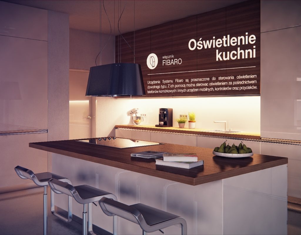 Urządzenia Systemu Fibaro są przeznaczone do sterowania oświetleniem dowolnego typu. Z ich pomocą można sterować oświetleniem za pośrednictwem telefonów komórkowych i innych urządzeń mobilnych, kontrolerów oraz przycisków.
