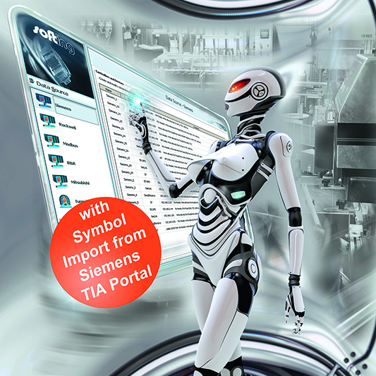 Łatwy import symboli z platformy projektowej TIA Portal firmy Siemens