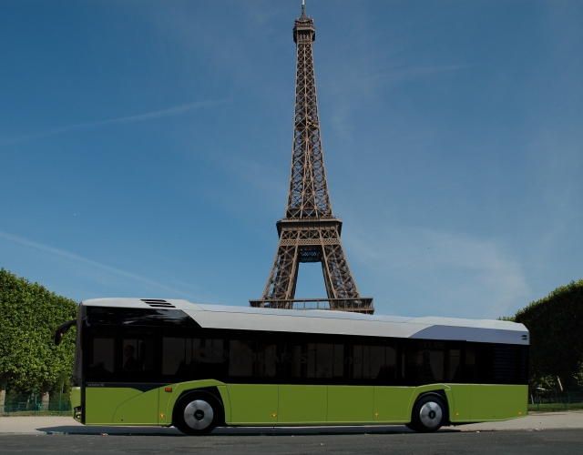 Solaris Urbino 12 electric w Paryżu