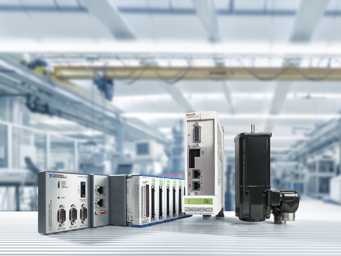 Programowanie napędów firmy Bosch Rexroth z kontrolerami firmy National Instruments bez użycia kontrolerów programowalnych