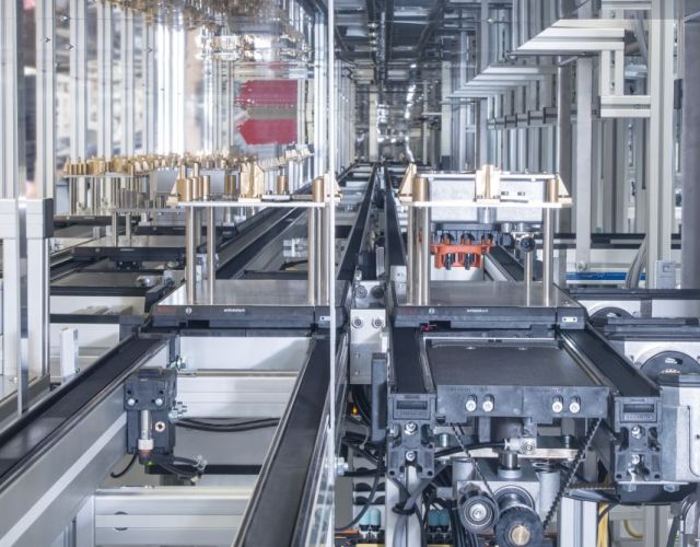 System transportowy Bosch Rexroth TS2plus został obecnie wyposażony w komponenty przystosowane do pracy z większymi obciążeniami