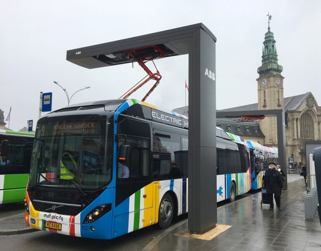 Stacje ładowania autobusów elektrycznych ABB