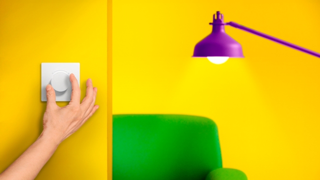 inteligentny dom pozwala sterować oświetleniem w dobrze znany sposób dzięki przełącznikowi Smart Dial Switch inteligentny dom, a jednocześnie sterować oświetleniem w dobrze znany sposób dzięki przełącznikowi Smart Dial Switch