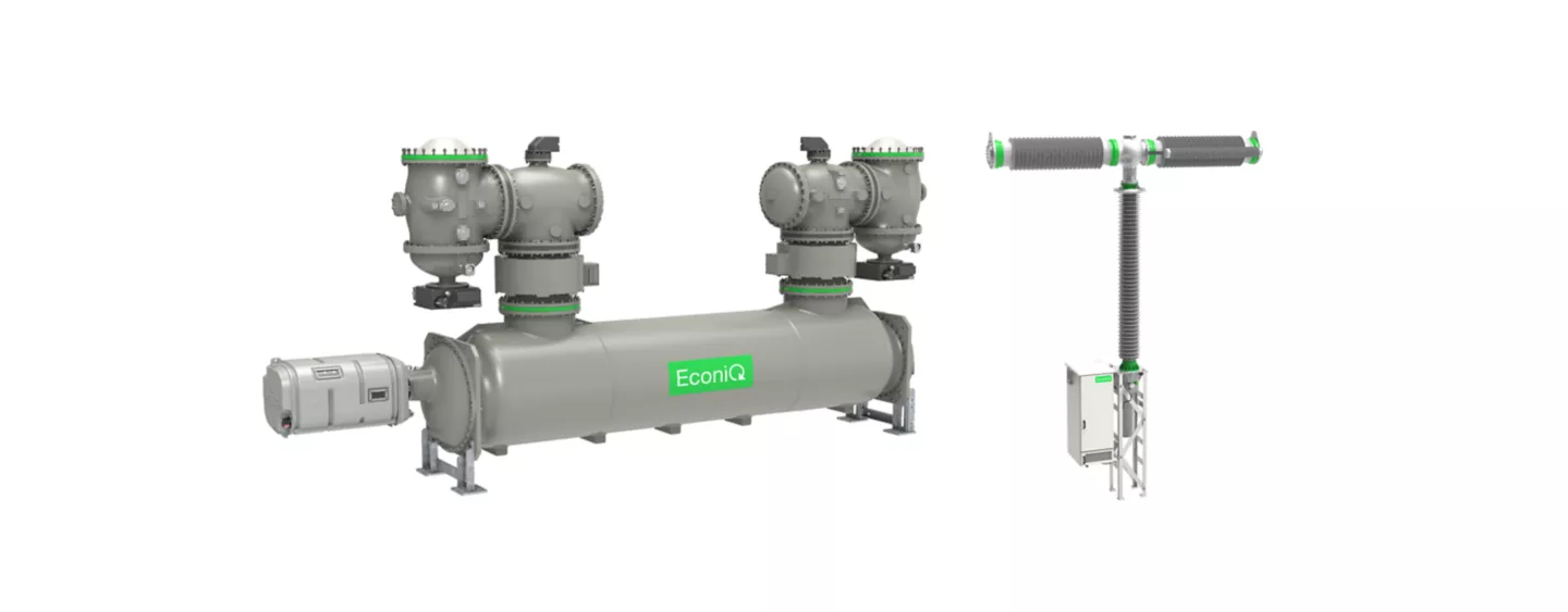 Wyłącznik EconiQ&trade; 550 kV - Hitachi Energy