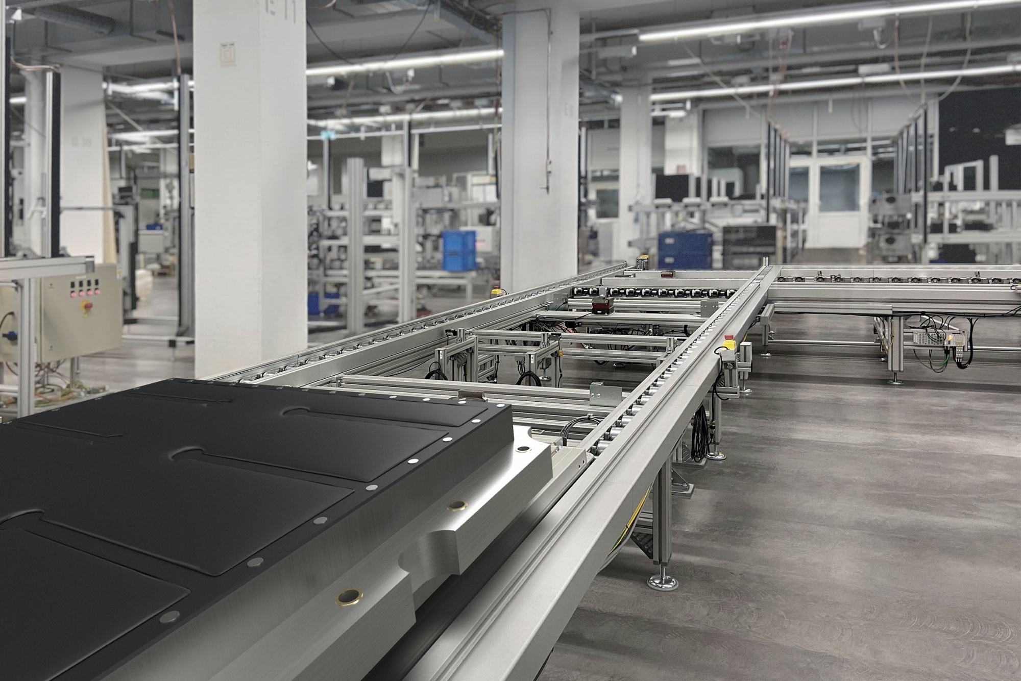System transportowy TS 7 (Zdjęcie: Bosch Rexroth AG) System transportowy TS 7 (Zdjęcie: Bosch Rexroth AG)