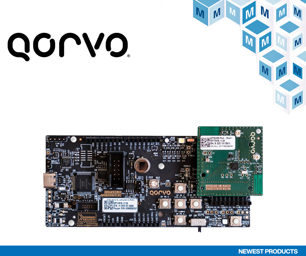 Zestaw deweloperski Qorvo QPG6105DK z Matter i Bluetooth upraszcza tworzenie urządzeń IoT