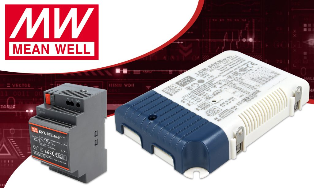 Poszerzona oferta marki Mean Well. System automatyki KNX