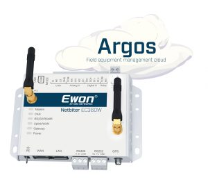 Bramka Ewon Netbiter EC360W z ulepszonym interfejsem do obsługi chmury Argos i nową aplikacją mobilną