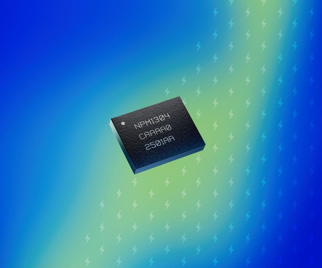 Nordic Semiconductor wprowadza na rynek układ scalony zarządzania zasilaniem nPM3104 o wysokiej integracji, obsługujący urządzenia bateryjne o niewielkich rozmiarach