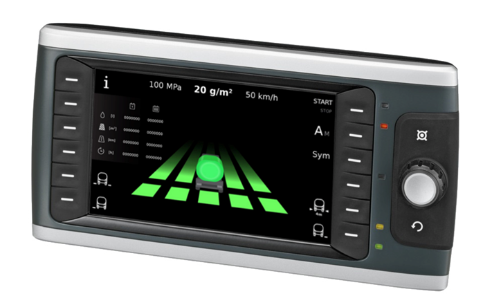Rys. 3. Interfejs graficzny na panelu BODAS DI4 firmy Bosch Rexroth w VAMMAS CSBH 3600.