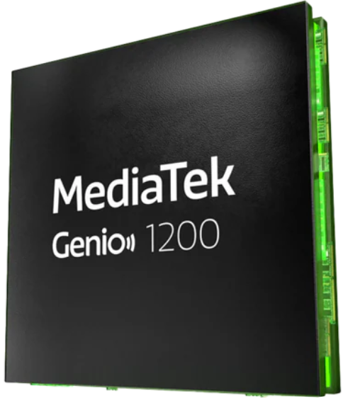 Ilustracja 3. MediaTek Genio 1200 to flagowe urządzenie SoC w najnowocześniejszej technologii 6 nm (źródło: Mouser Electronics) Ilustracja 3. MediaTek Genio 1200 to flagowe urządzenie SoC w najnowocześniejszej technologii 6 nm (źródło: Mouser Electronics)