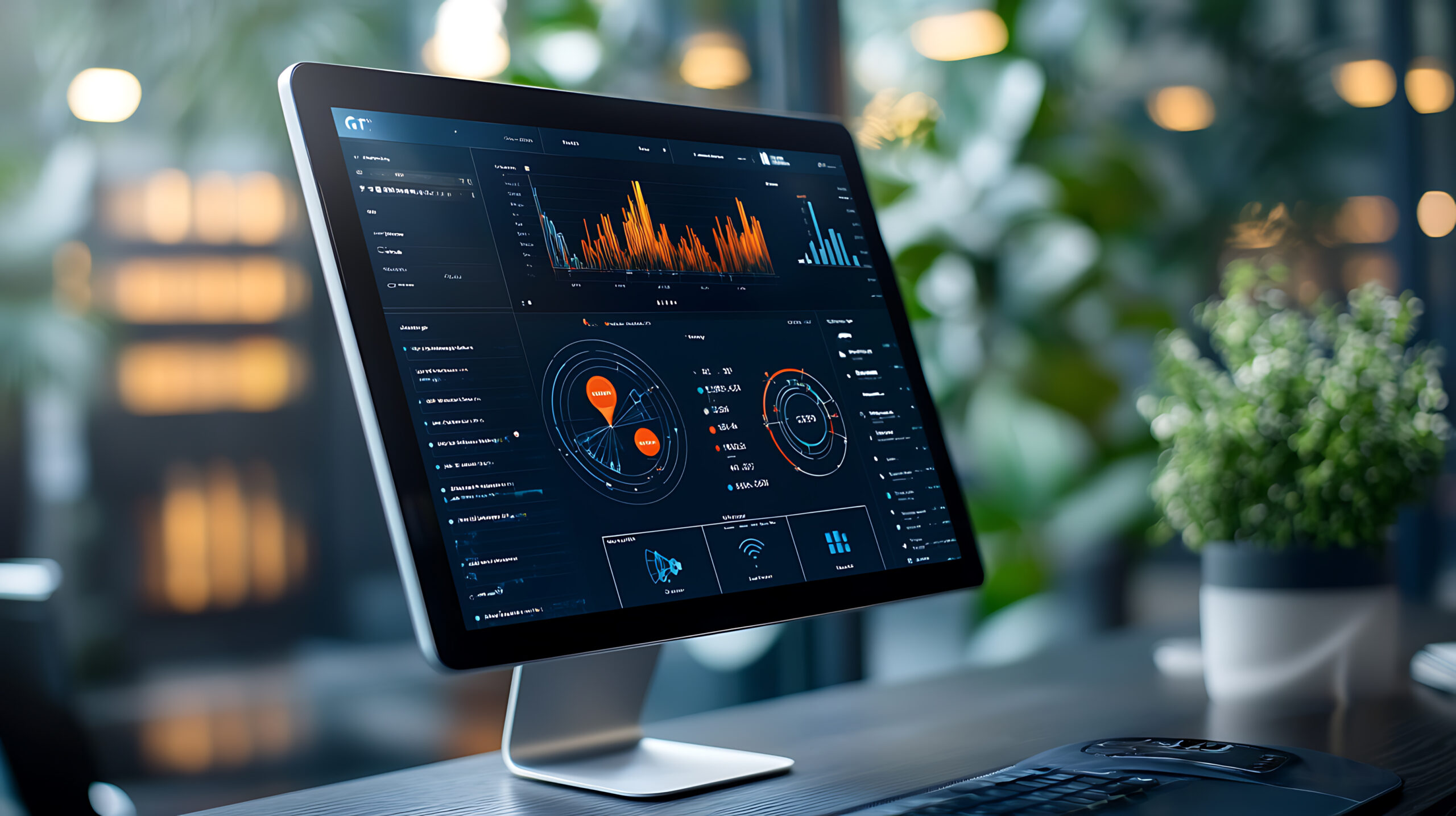 Ilustracja 1. Zaawansowane systemy monitorujące oparte na IoT dają wgląd w pracę sieci elektroenergetycznej w czasie rzeczywistym, co pozwala zwiększyć jej efektywność, niezawodność i bezpieczeństwo w coraz bardziej złożonym ekosystemie energetyki (źródło: well/stock.adobe.com; wygenerowano za pomocą SI) Ilustracja 1. Zaawansowane systemy monitorujące oparte na IoT dają wgląd w pracę sieci elektroenergetycznej w czasie rzeczywistym, co pozwala zwiększyć jej efektywność, niezawodność i bezpieczeństwo w coraz bardziej złożonym ekosystemie energetyki (źródło: well/stock.adobe.com; wygenerowano za pomocą SI)