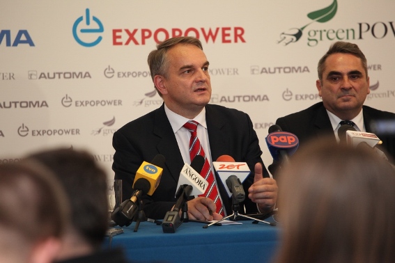 Wicepremier Waldemar Pawlak na ExpoPower 2010 Wicepremier Waldemar Pawlak na ExpoPower 2010
