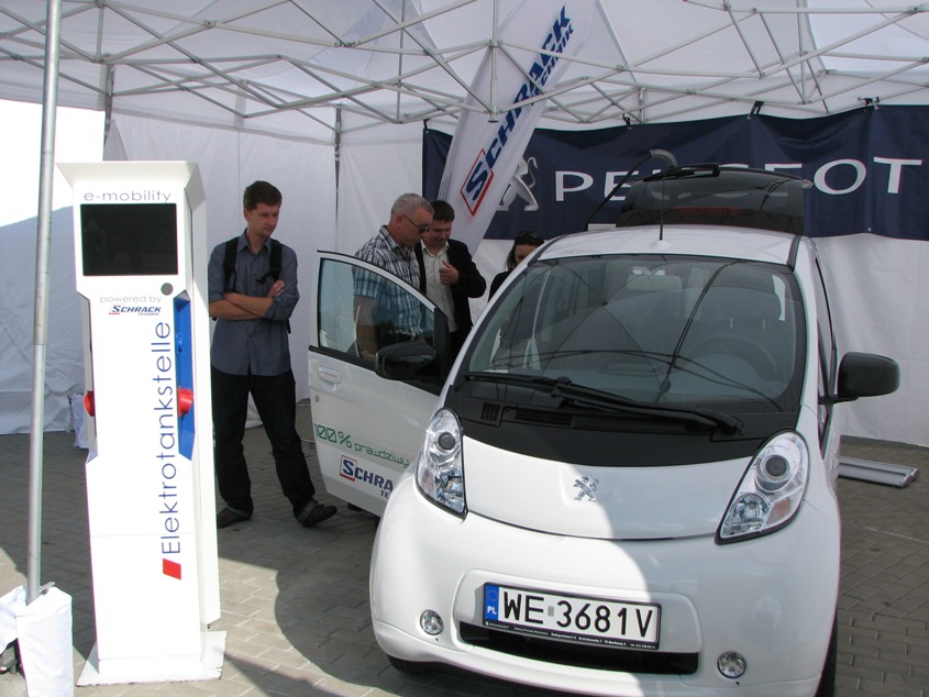 Peugeot iON schrack technik Energetab 2011