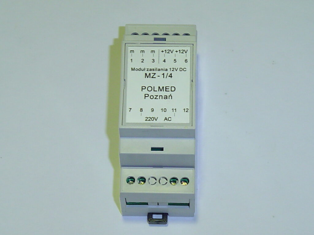Moduł zasilania MZ 1/4 Moduł zasilania MZ 1/4