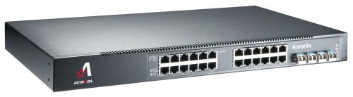 JET-NET-6524G-DC - nowy wydajny switch routujący dla sieci Ethernetowych w ofercie ASTOR JET-NET-6524G-DC - nowy wydajny switch routujący dla sieci Ethernetowych w ofercie ASTOR