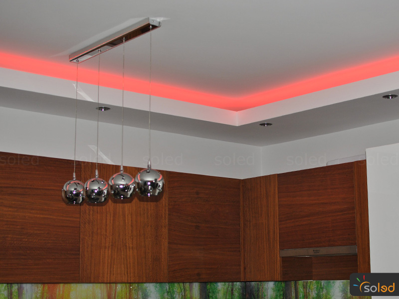 Oświetlenie LED sufitu