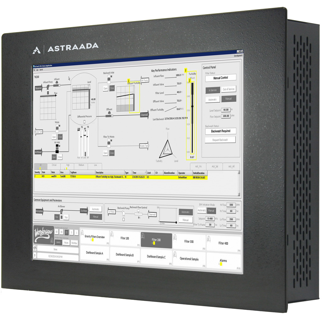 Komputery przemysłowe Astraada HMI Panel PC Komputery przemysłowe Astraada HMI Panel PC