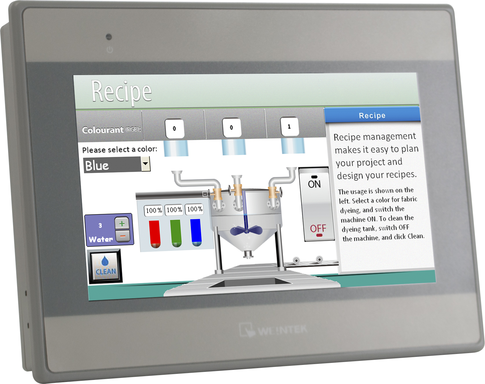 Panel HMI MT8071iE Weintek Panel HMI MT8071iE Weintek