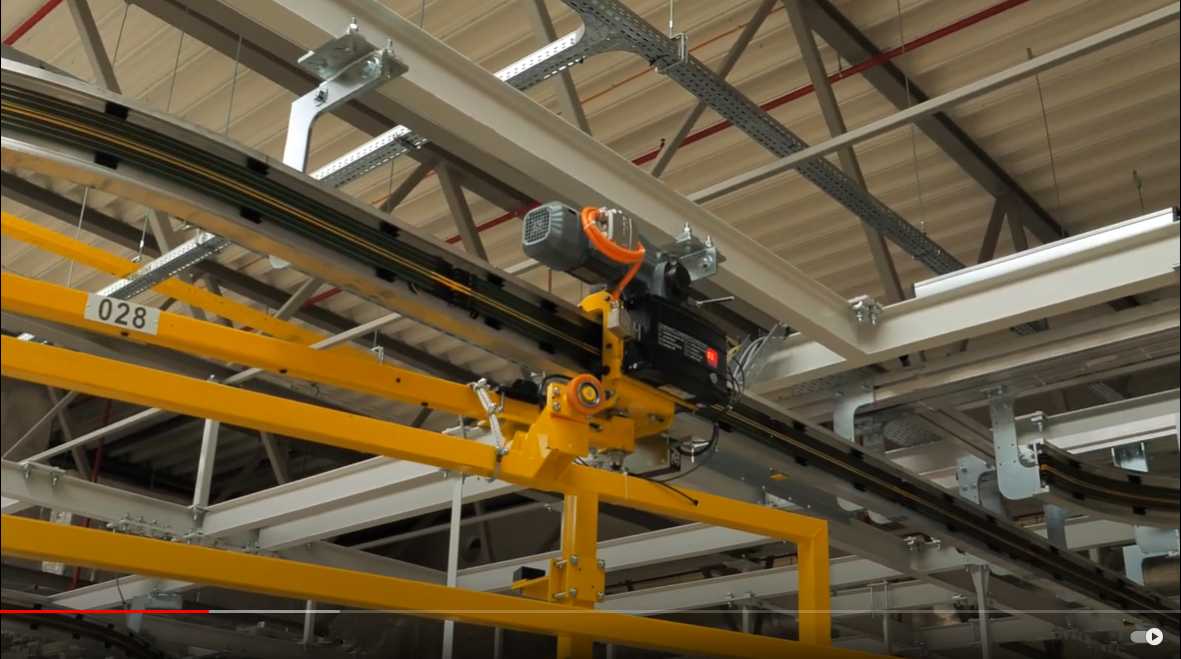 Systemy dla kolejek podwieszanych Get by SEW - EMS Basic