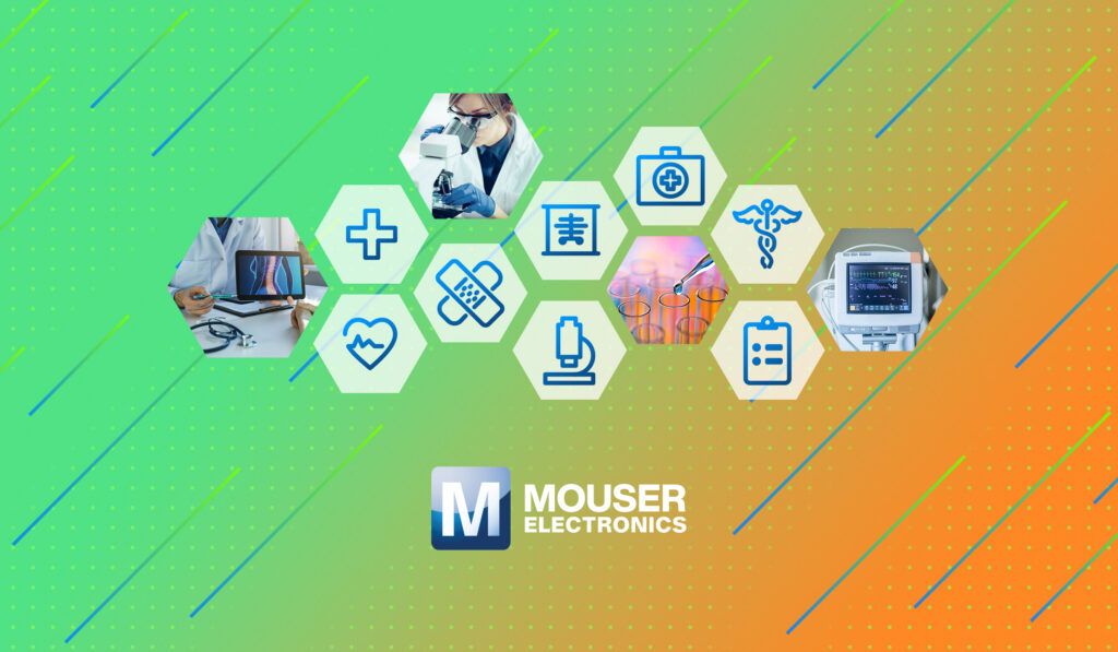 Mouser prezentuje centrum zasobów medycznych wspierające rozwój nowoczesnych