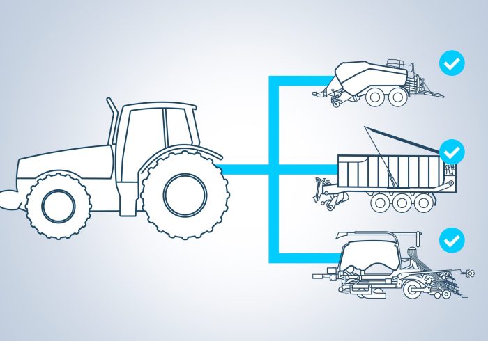 Modułowa konstrukcja umożliwiająca etapową elektryfikację hydrauliki ciągnikowej: systemowe rozwiązanie Electronic Load Sensing (ELS) od Bosch Rexroth. (Źródło zdjęcia: Bosch Rexroth AG)