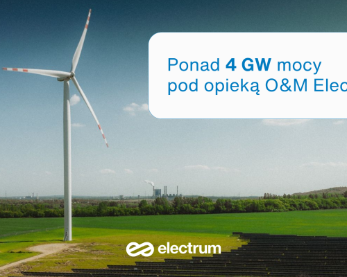 Już ponad 4 GW pod opieką O&M Electrum. Od serwisu technicznego do kompleksowego partnerstwa operacyjnego