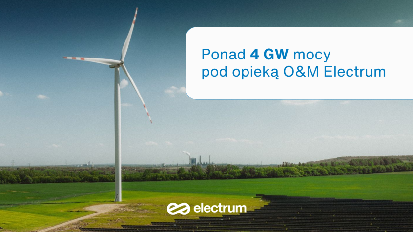 Już ponad 4 GW pod opieką O&M Electrum. Od serwisu technicznego do kompleksowego partnerstwa operacyjnego