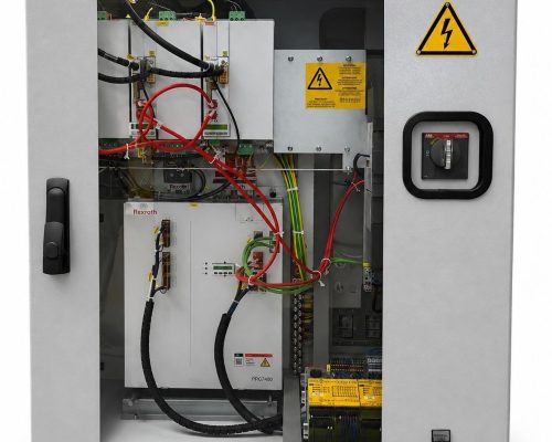 Dzięki sterownikowi zgrzewania PRC7000 firmy Bosch Rexroth oraz kleszczom zgrzewalniczym SoftMount firmy CenterLine użytkownicy mogą zminimalizować czas cyklu w procesach zgrzewania garbowego. (Źródło ilustracji po lewej: CenterLine Germany GmbH, źródło ilustracji po prawej: Bosch Rexroth AG)