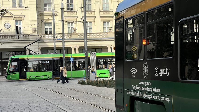 Signify testuje adaptacyjne oświetlenie w Poznaniu