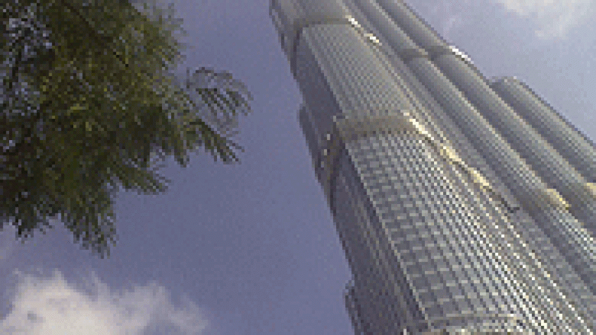 Burj Khalifa – najwyższy budynek na świecie znajdujący się w Dubaju