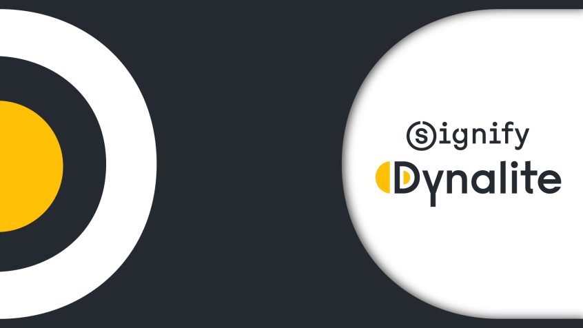Nowe logo Signify Dynalite, dawniej Philips