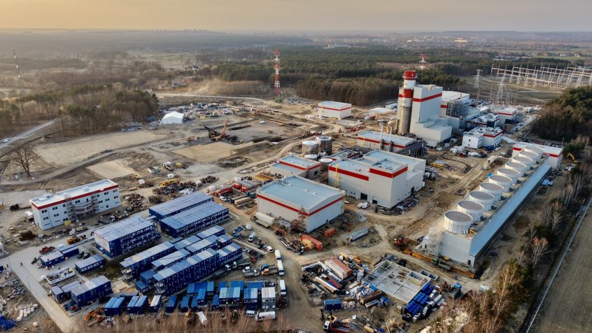 Teren realizacji dwóch bloków gazowo-parowych w Grudziądzu