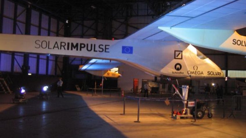 Prezentacja samolotu Solar Impulse na Green Week