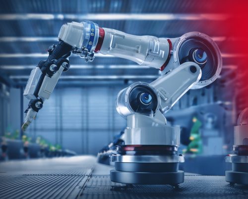 Bosch Rexroth oferuje kompleksowy pakiet rozwiązań do automatyzacji robotów. (Źródło zdjęcia: Bosch Rexroth AG, stworzony z pomocą AI)