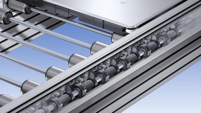TS 5 – rolkowy system transportowy firmy Bosch Rexroth