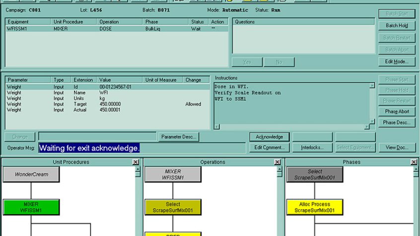 ASTOR - Wonderware InBatch – elastyczne zarządzanie procesami wsadowymi