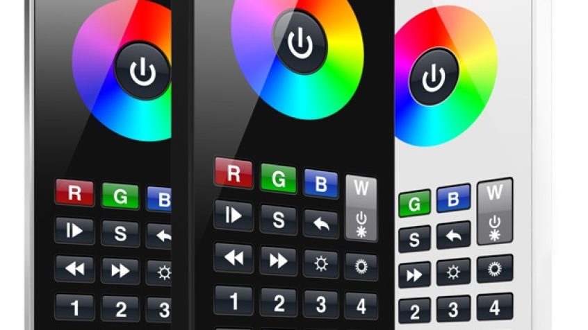 Sterowniki RGB dotykowe strefowe