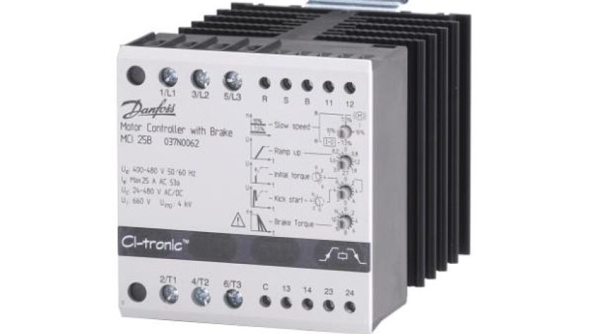Softstart a hamulcem Danfoss 25B