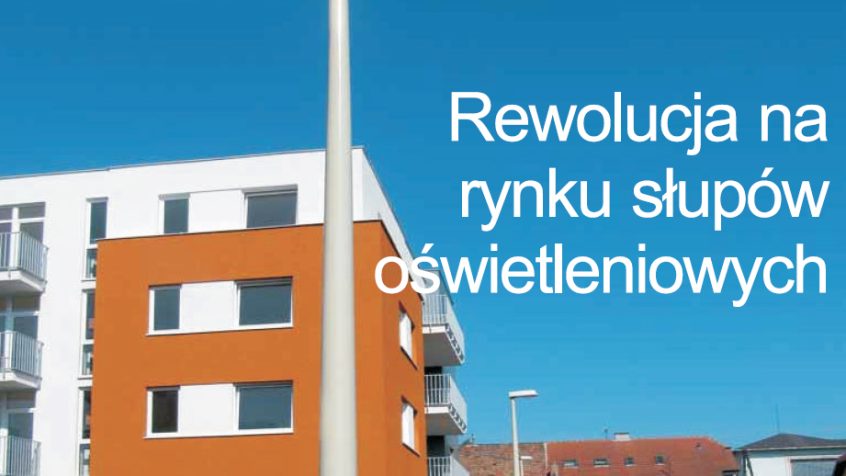 Kompozytowe słupy oświetleniowe