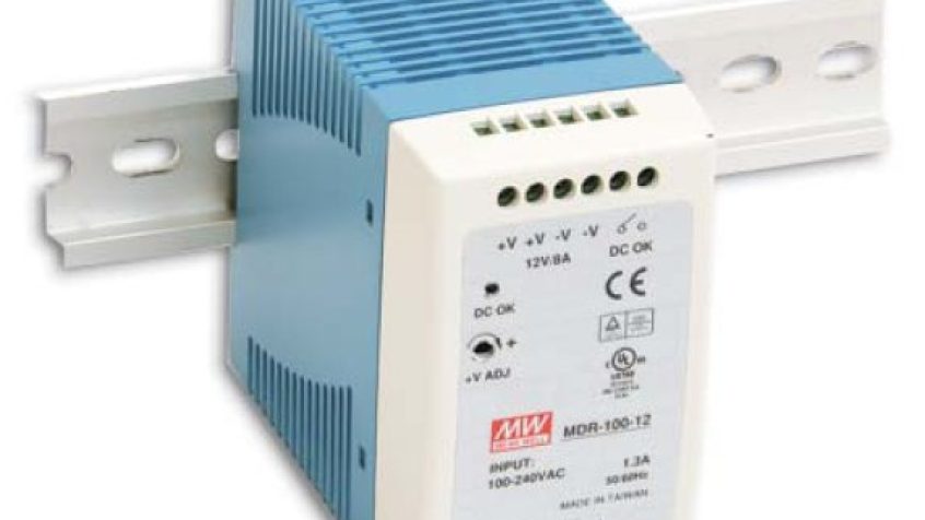 MDR-100 Zasilacz impulsowy do montażu na szynie DIN