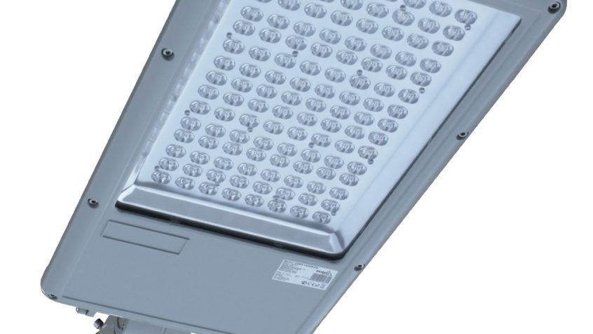 OPRAWA ULICZNA LED 'CASPO' 120W 230V 6000K SZARA
