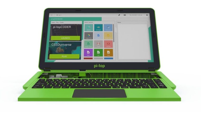 Modułowy laptop pi-top oparty na technologii Raspberry Pi